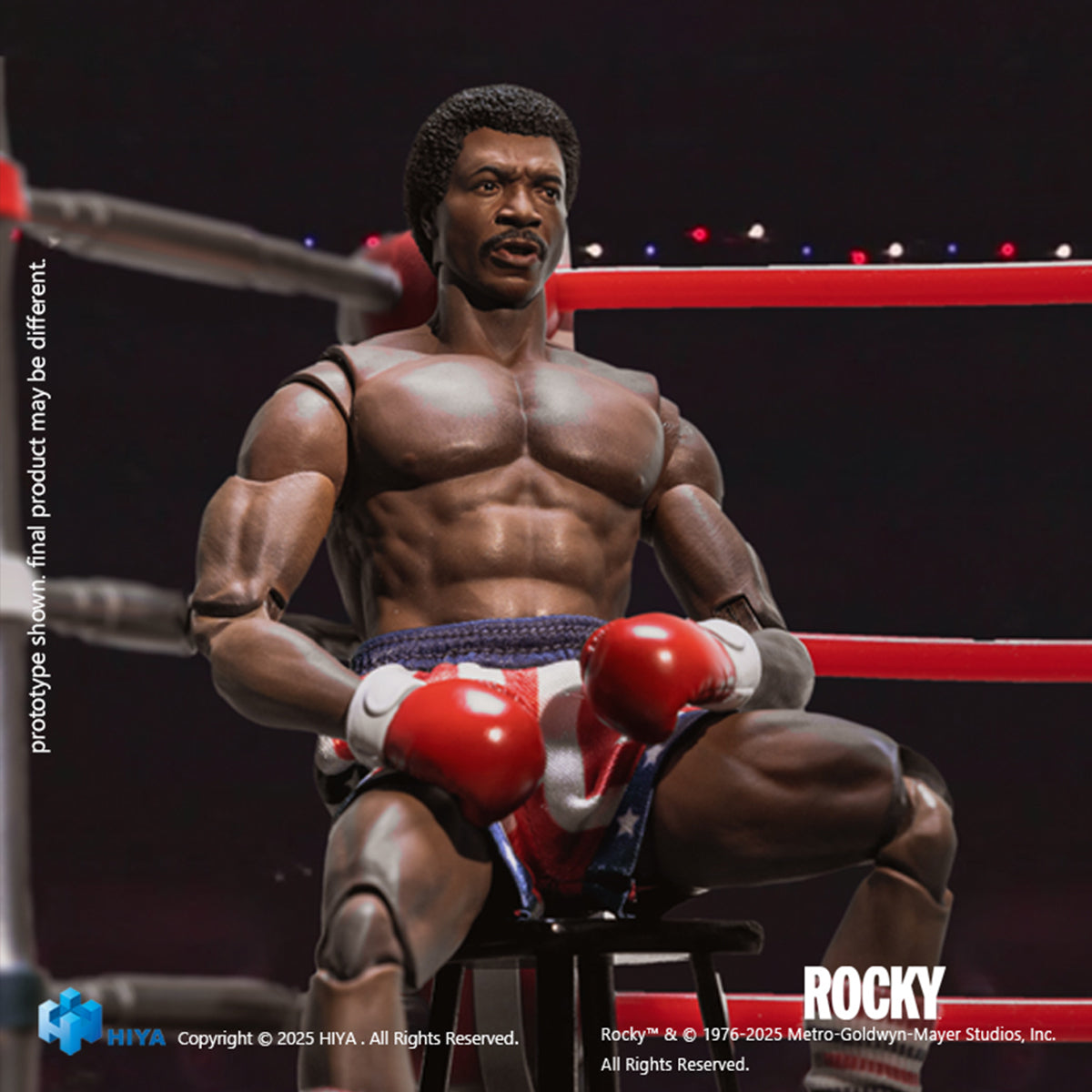 HIYA EXQUISITE SUPER Series Rocky 1976 - Apollo Action Figures