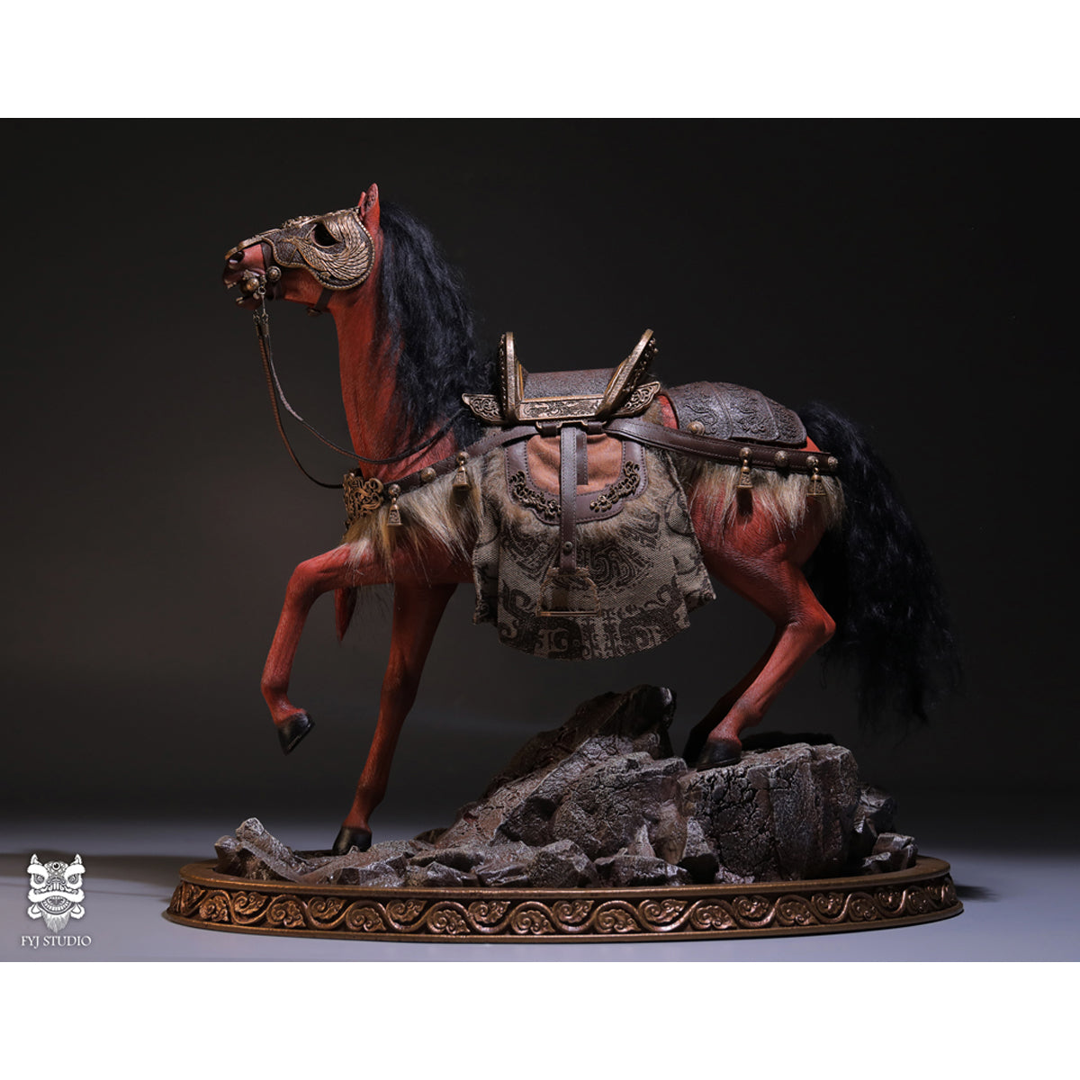 FYJ-STUDIO FYJ 002 Three Kingdoms General Of The Western Expedition Huang Zhong Bow And Arrow Falcon 1/6 Scale Action Figure