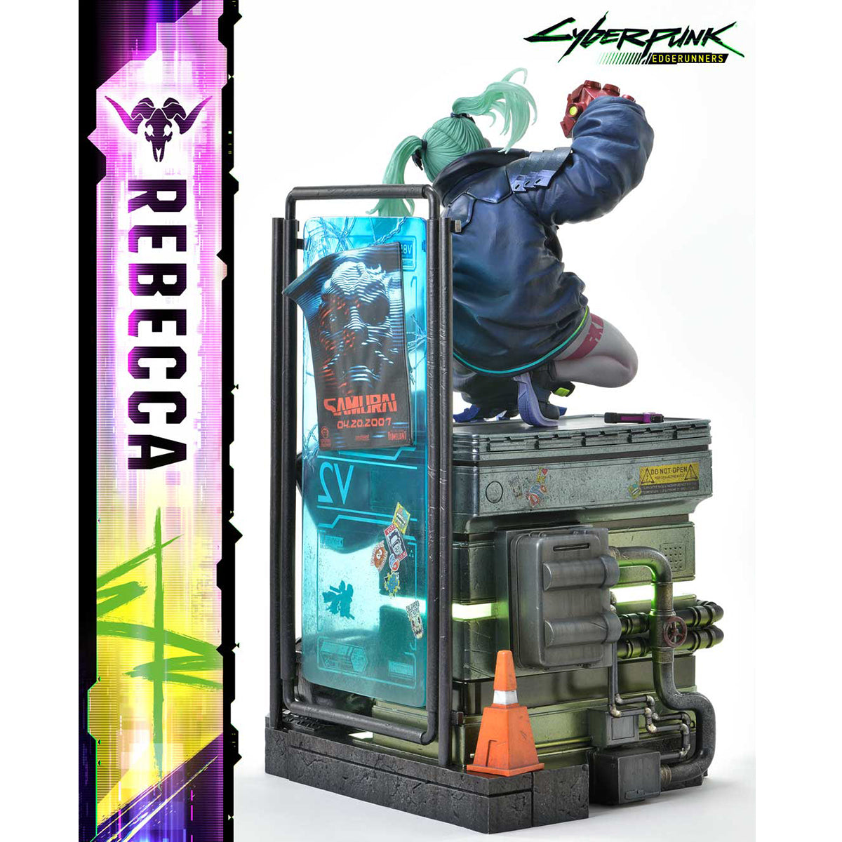 Prime 1 Statue, Cyberpunk Edgerunners Rebecca, 1/4 Art Anime Statue