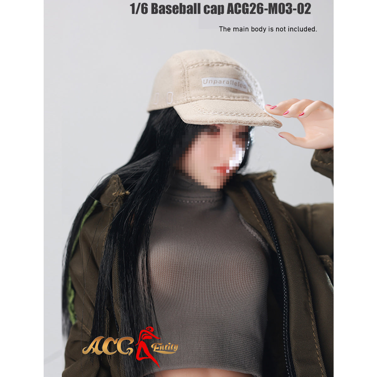 JIAOUDOLL Baseball Cap Trendy Peaked Cap ACG26-M03-02 1/6 Scale Doll Accessory Fit Action Figure