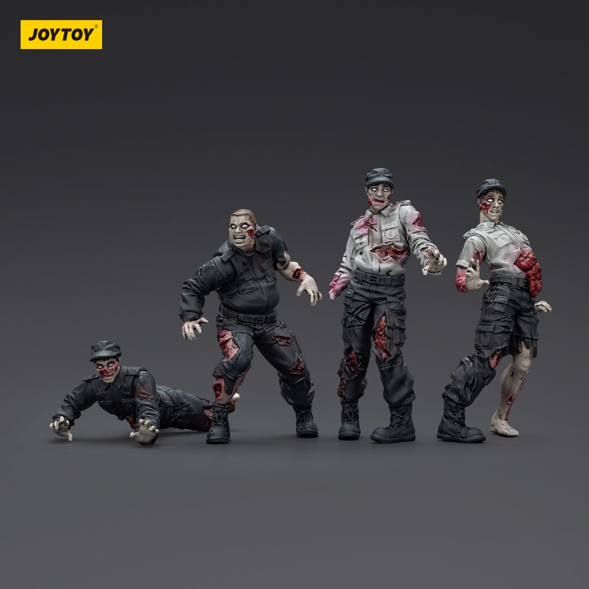 (Only Shipped to the US) JOYTOY 1/25 Dark Source Zombie Figure Security Guards JT01543 Action Figures