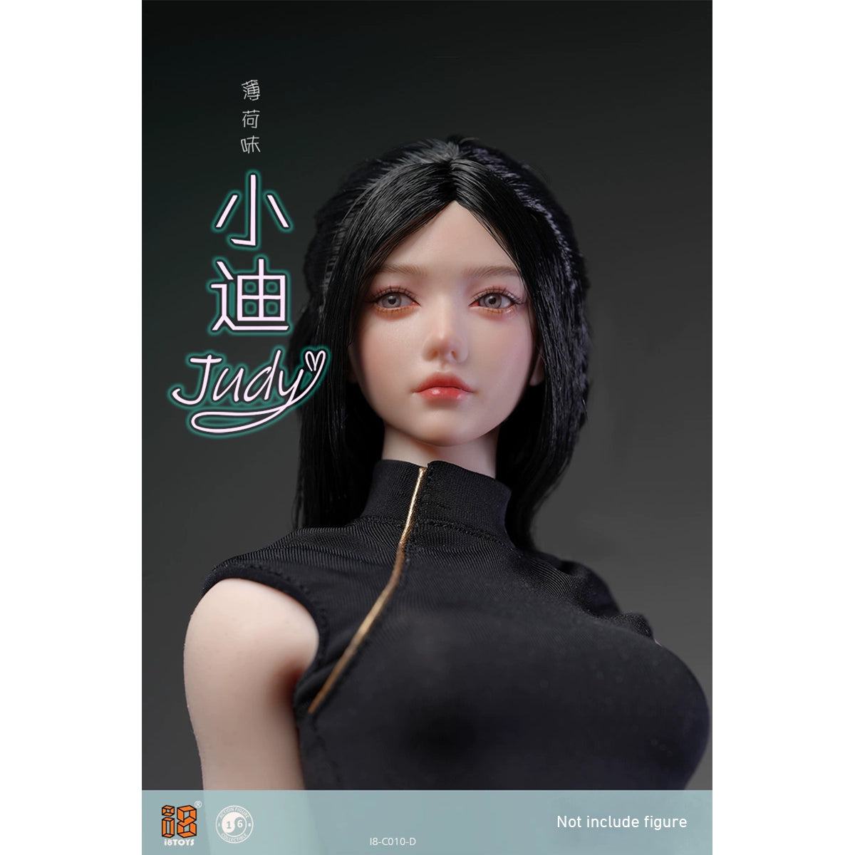 I8TOYS, Mint Flavor - Judy Head Sculpt and Costume Set, Accessory Pack for 12-inches Figure