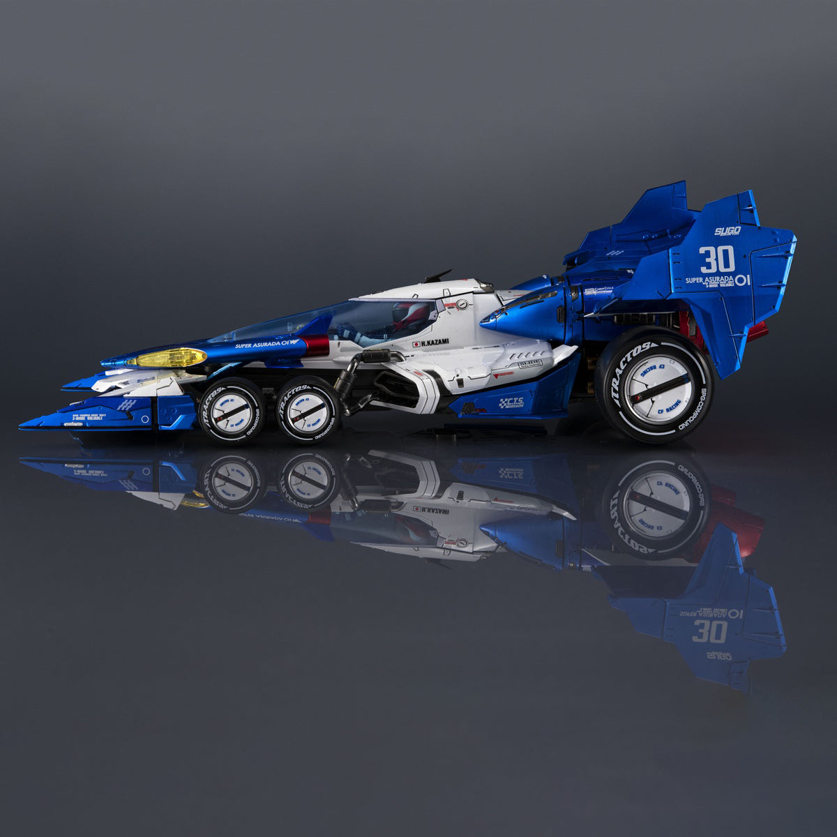 Threezero Future GPX Cyber Formula Super Asurada 01 Vehicle Model