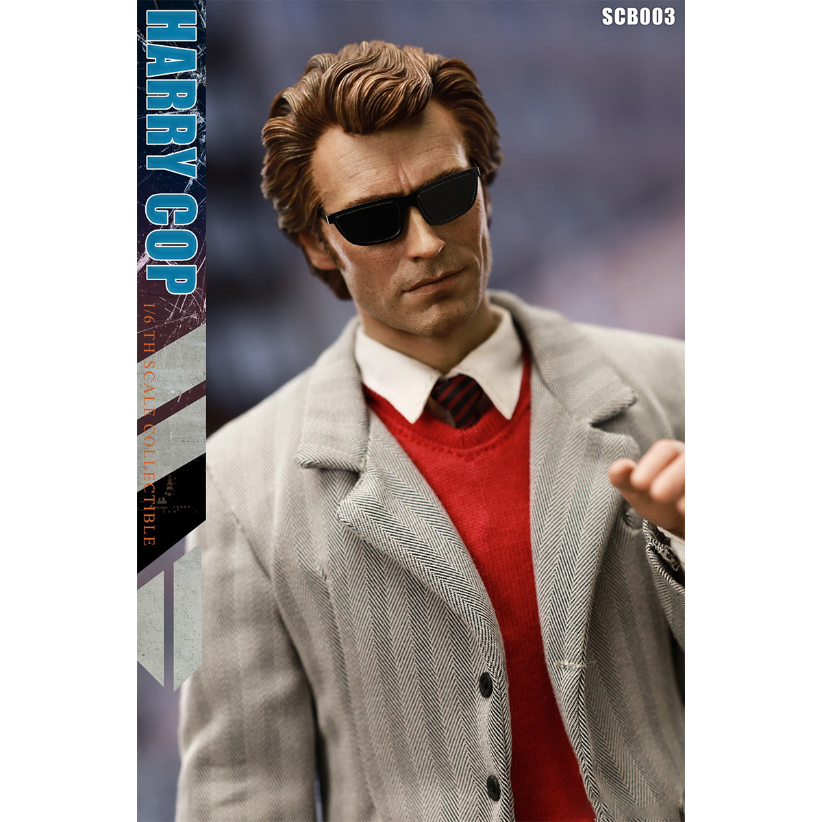SNAKE TOYS Police Series Sheriff Harry Action Figure