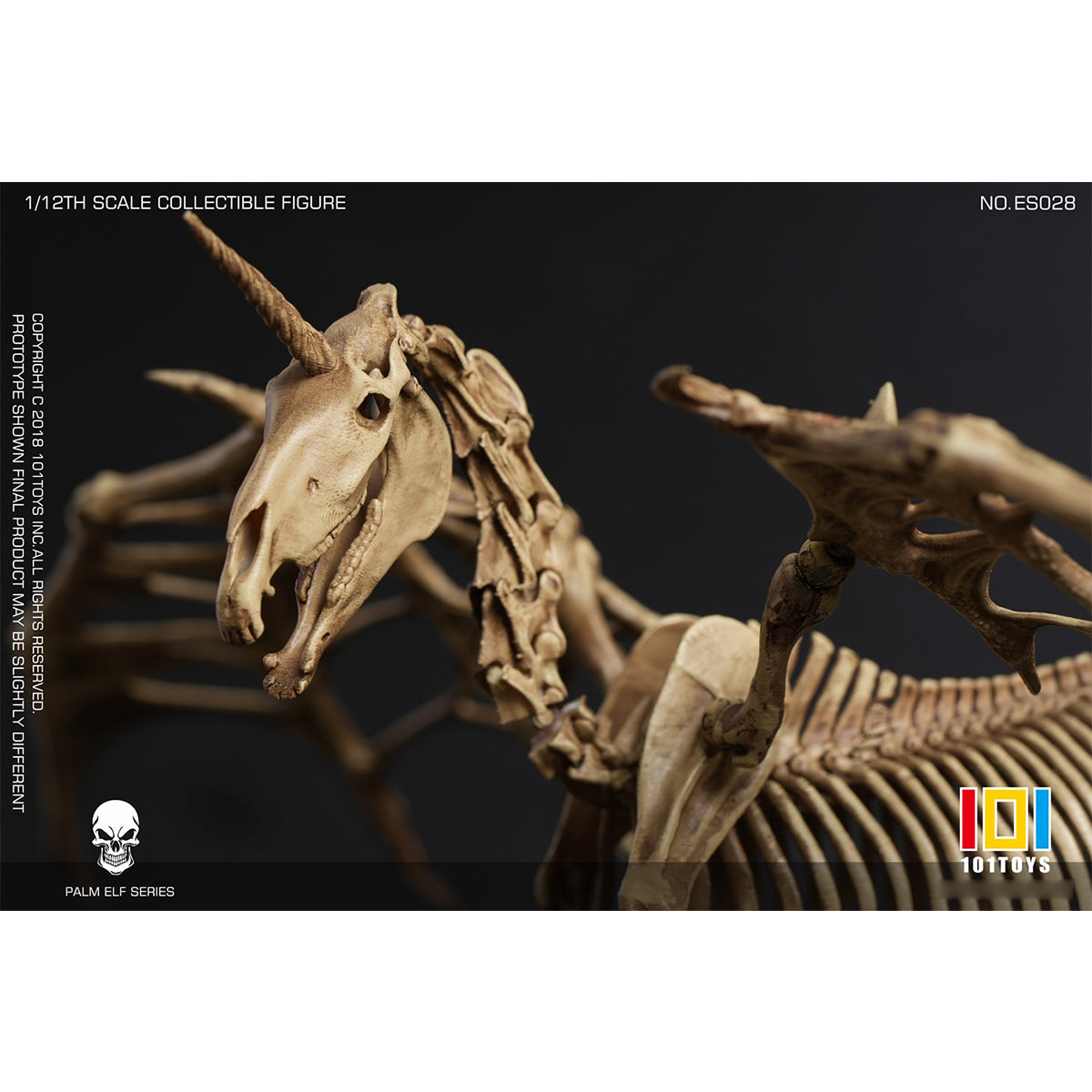 101TOYS PALM ELF SERIES Skeleton Movable Unicorn & Horse & Centaur Three Person Set 1/12 Scale Action Figure