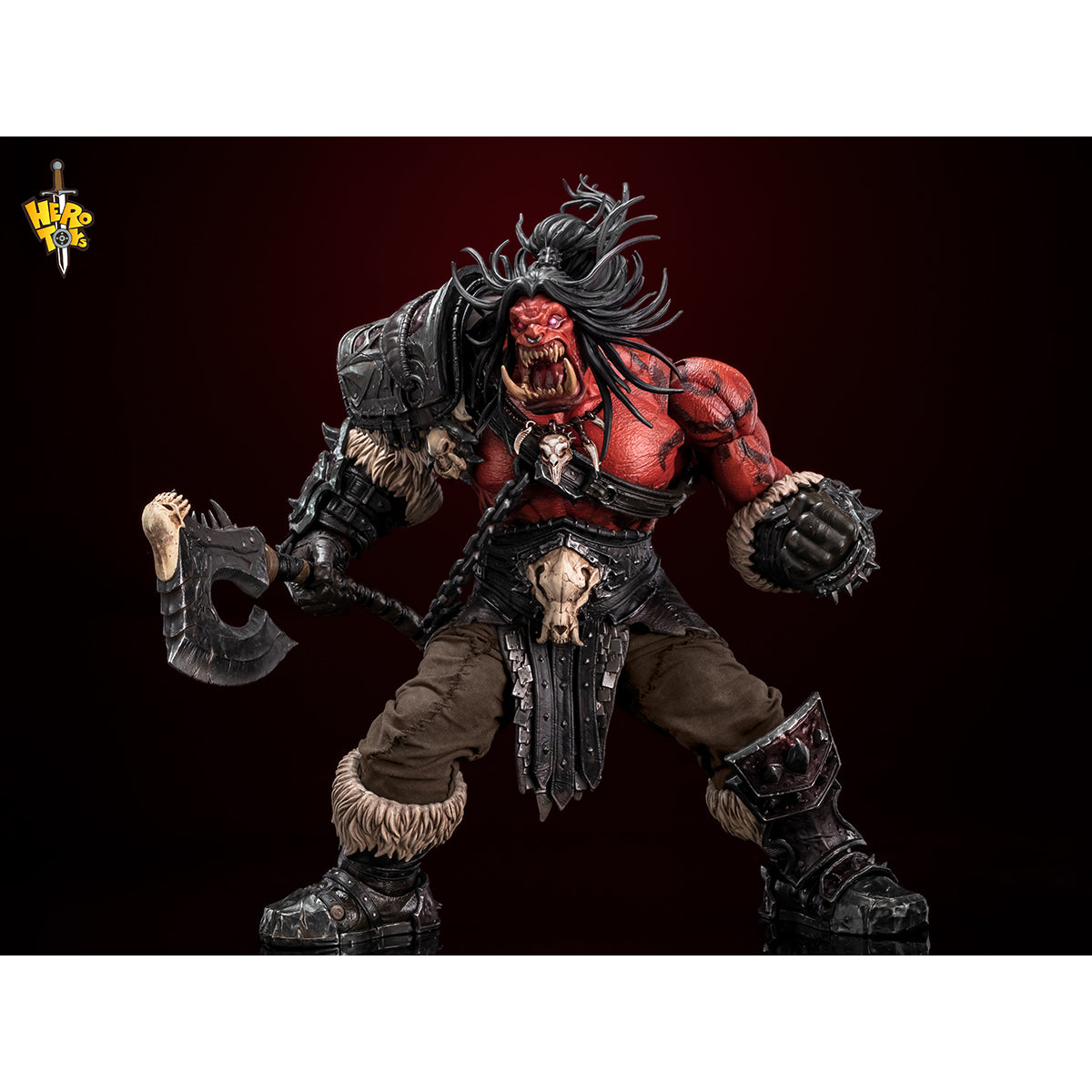 Hero toys Tribal War Song Great Chieftan Red 1/10 Scale Action Figure