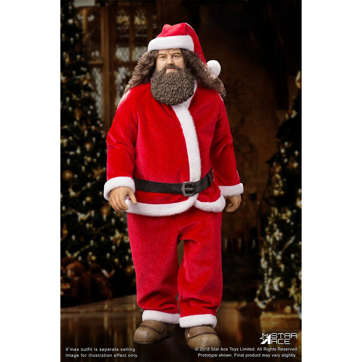 STAR ACE Toys Harry Potter: Hagrid Outfit Christmas Special Edition Accessory Pack