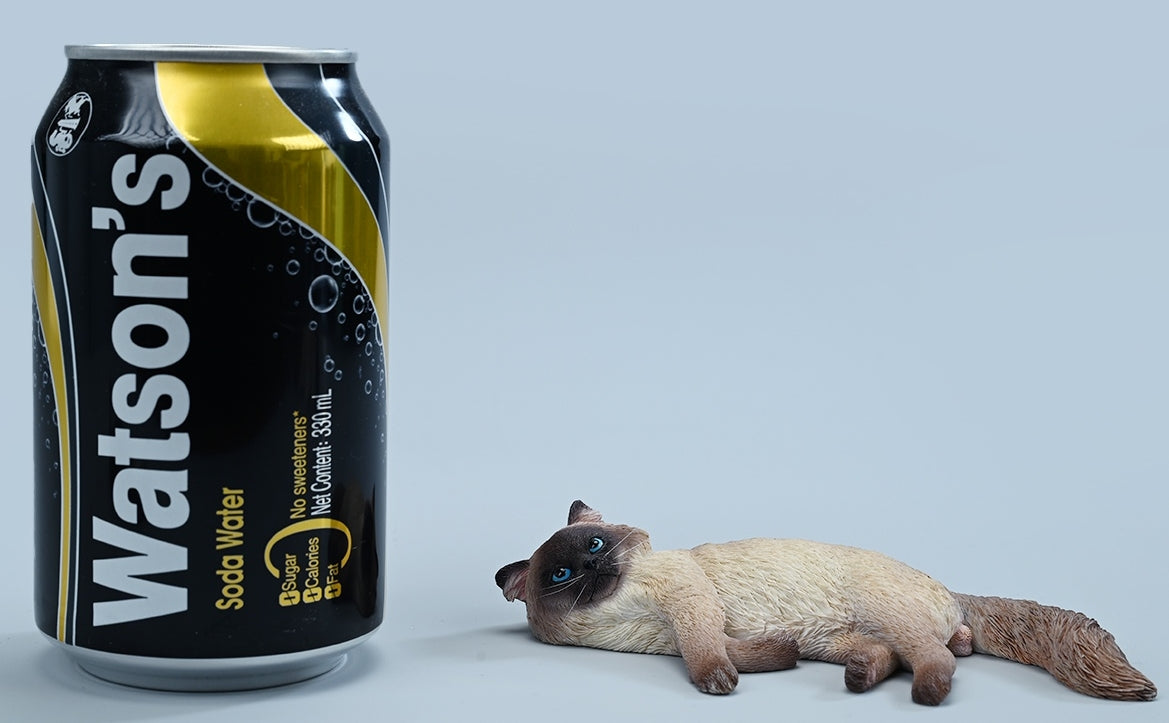 Figura de gato coleccionable JXK: Ragdoll 3.0, miniatura de animal a escala 1:6