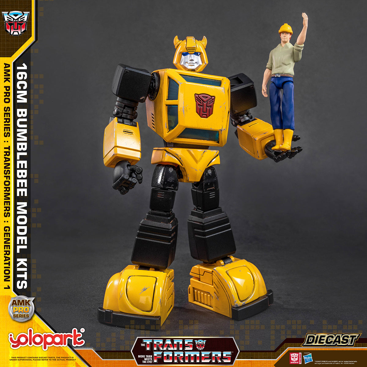 YOLOPARK AMK PRO Series Transformers G1 Bumblebee AMKPG1BB Pre-Assembled Model Kit