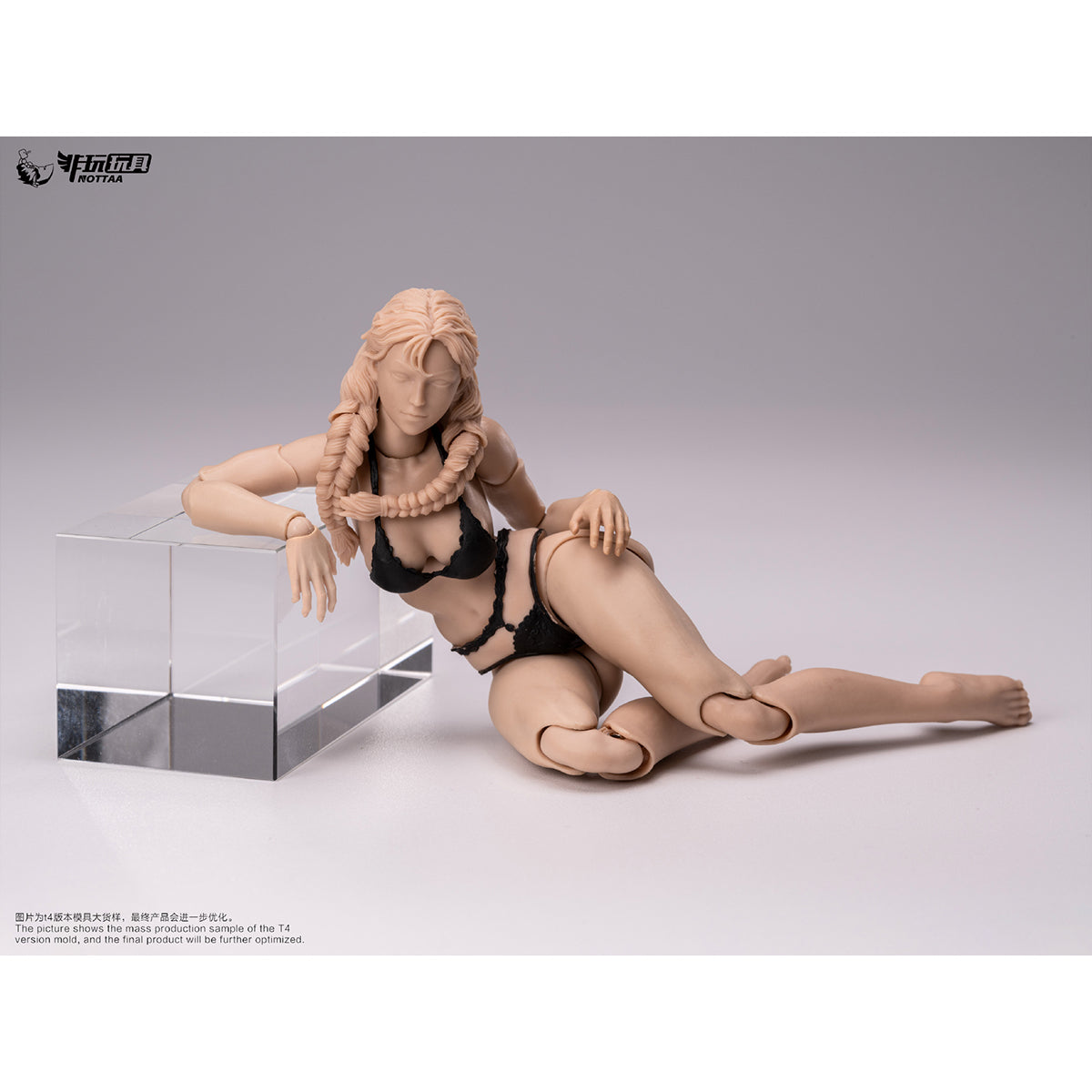 NOTTAA Female Super Articulated Joints: Xiao Fang & Serena NT-04 Detachable Neck Joint & Fixed Neck Joint 1/12 Scale Action Figure Body