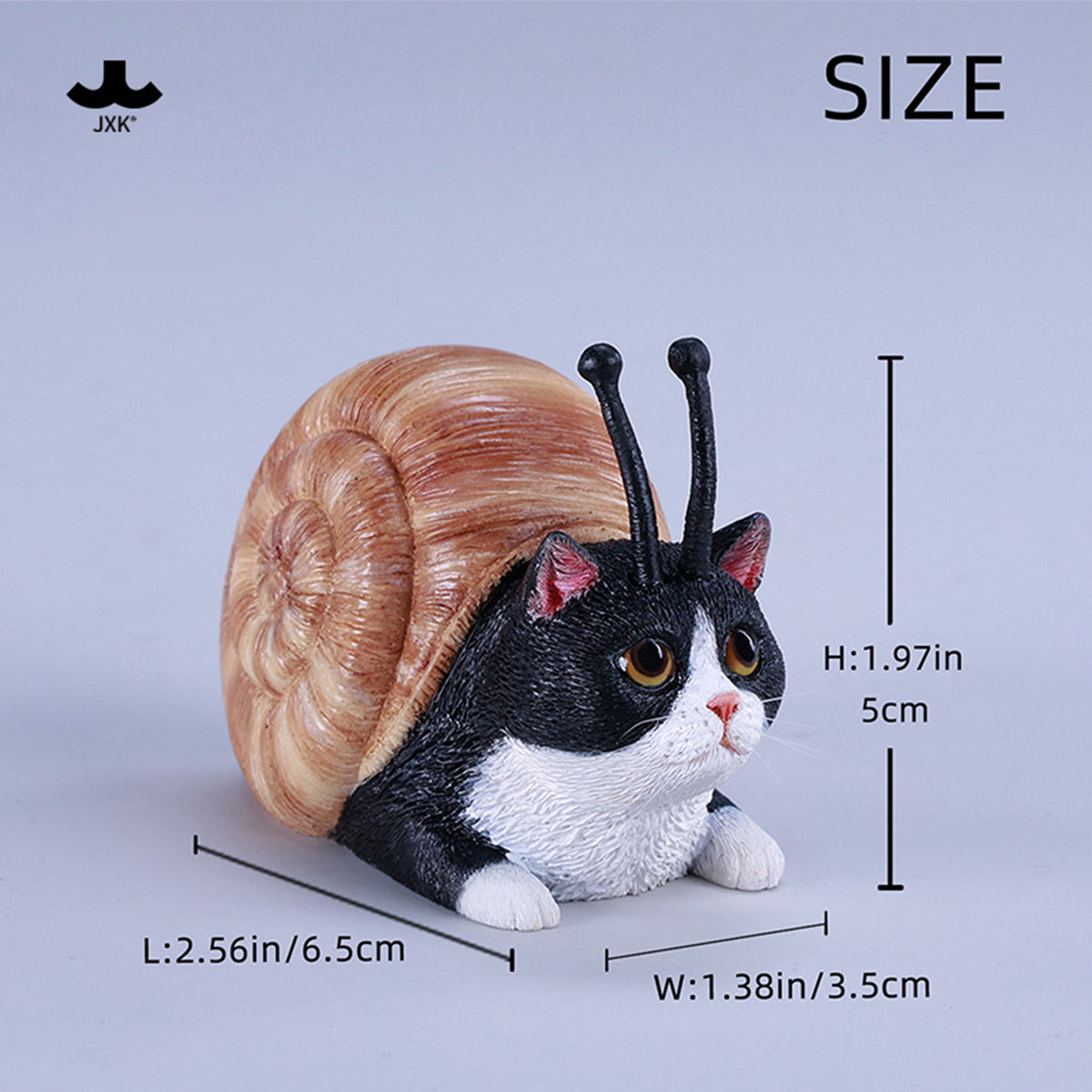 JXK, Meow-niu, Static Cat Animal Figurine