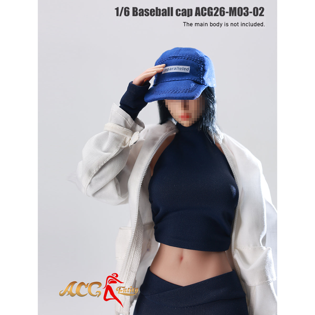 JIAOUDOLL Baseball Cap Trendy Peaked Cap ACG26-M03-02 1/6 Scale Doll Accessory Fit Action Figure