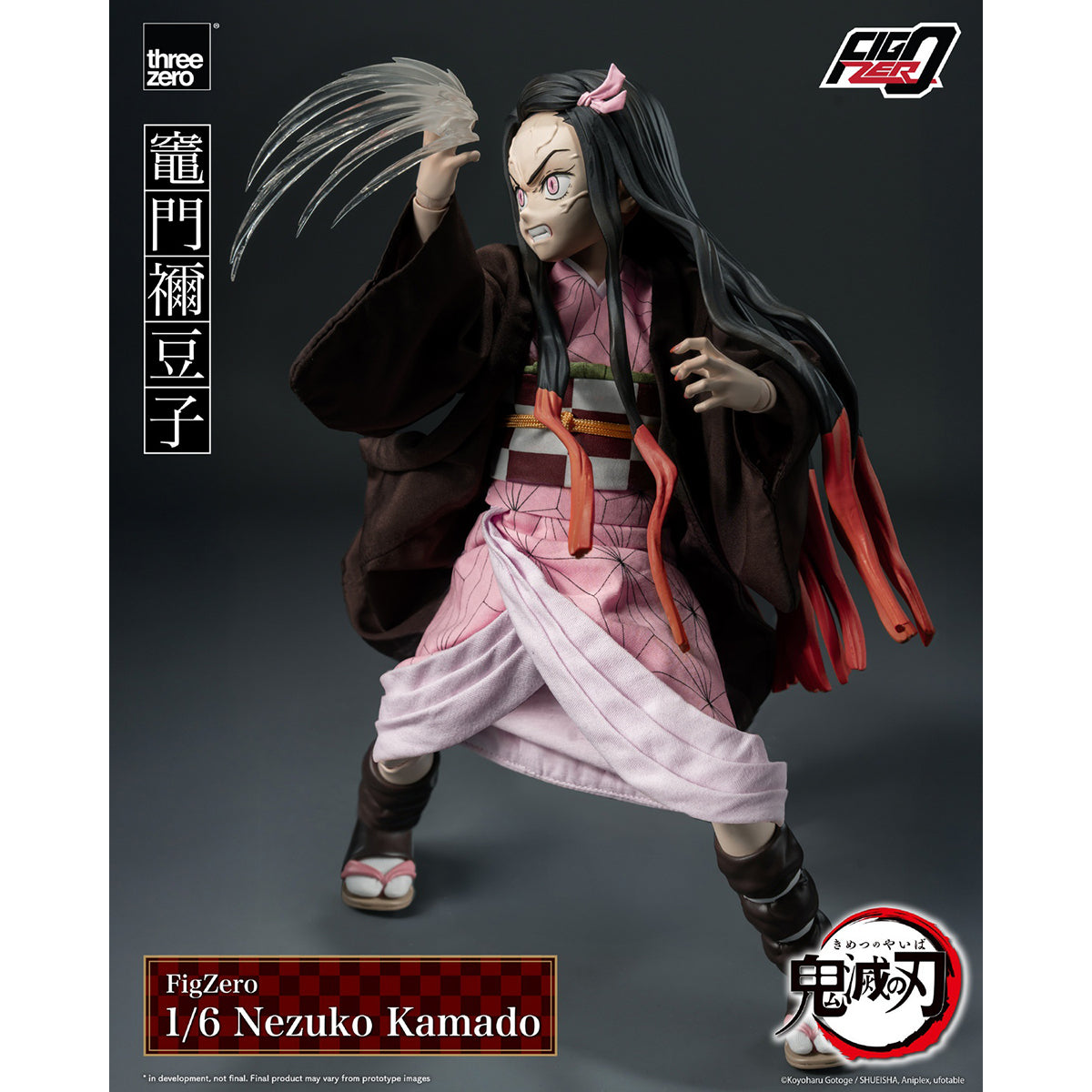 Threezero Demon Slayer: Kimetsu no Yaiba - Kamado Nezuko 3Z06680W0 1/6 Scale Action Figure