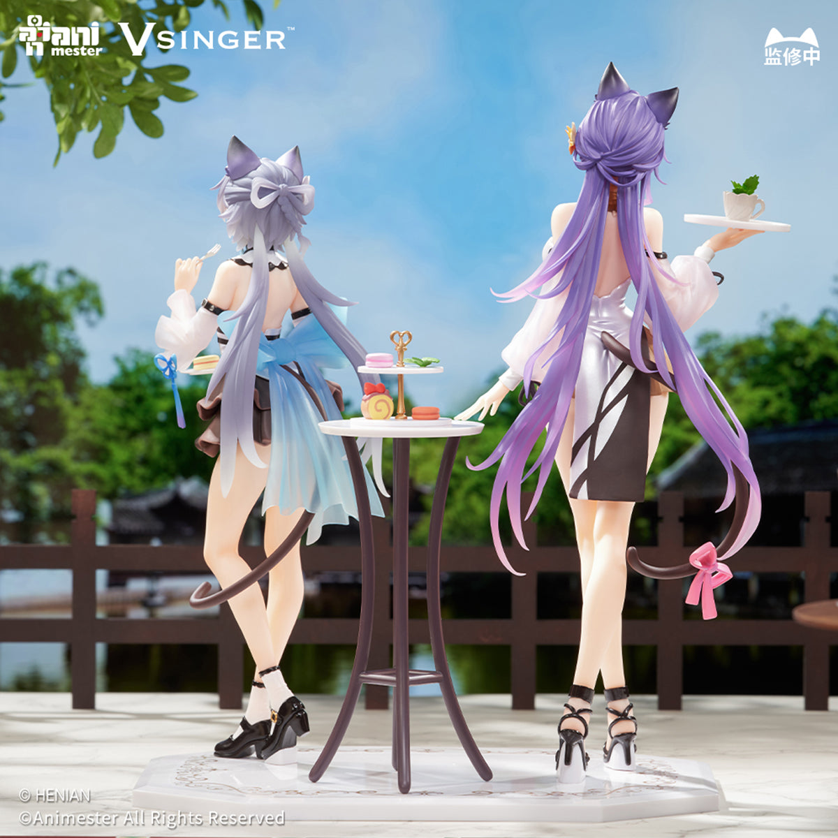 Animester, Vsinger Luo Tianyi & Mo QingXian Tea Time Melody Ver, Art Anime Statue