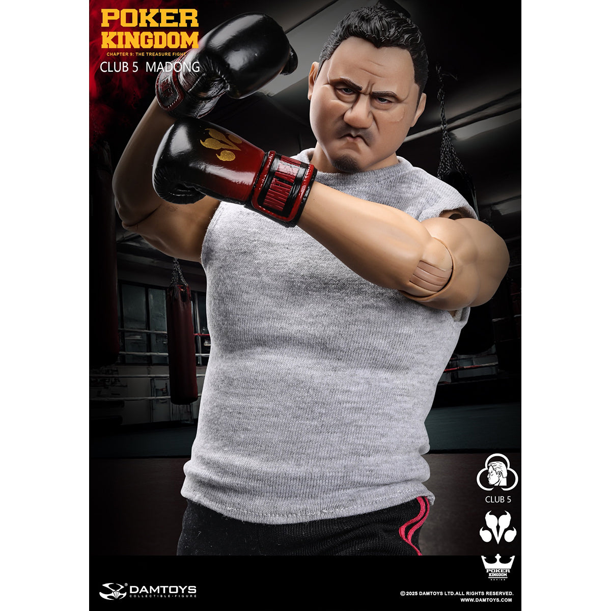 DAMTOYS Poker Kingdom CULB 5 1/6 Scale Action Figure