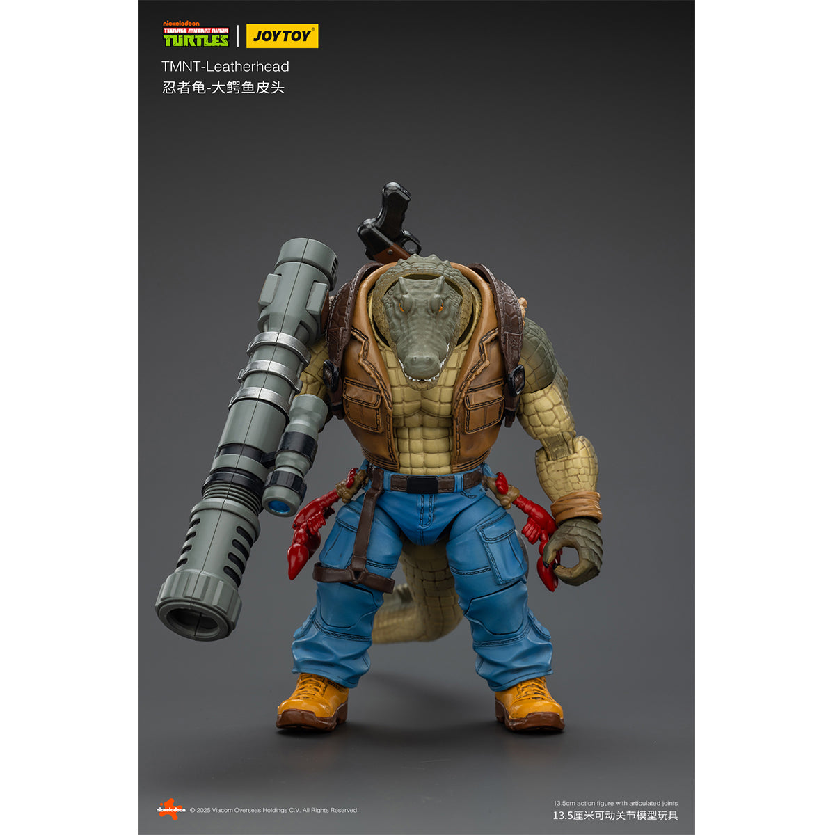JOYTOY TMNT-Metalhead & TMNT-Leatherhead 1/18 Scale Action Figure