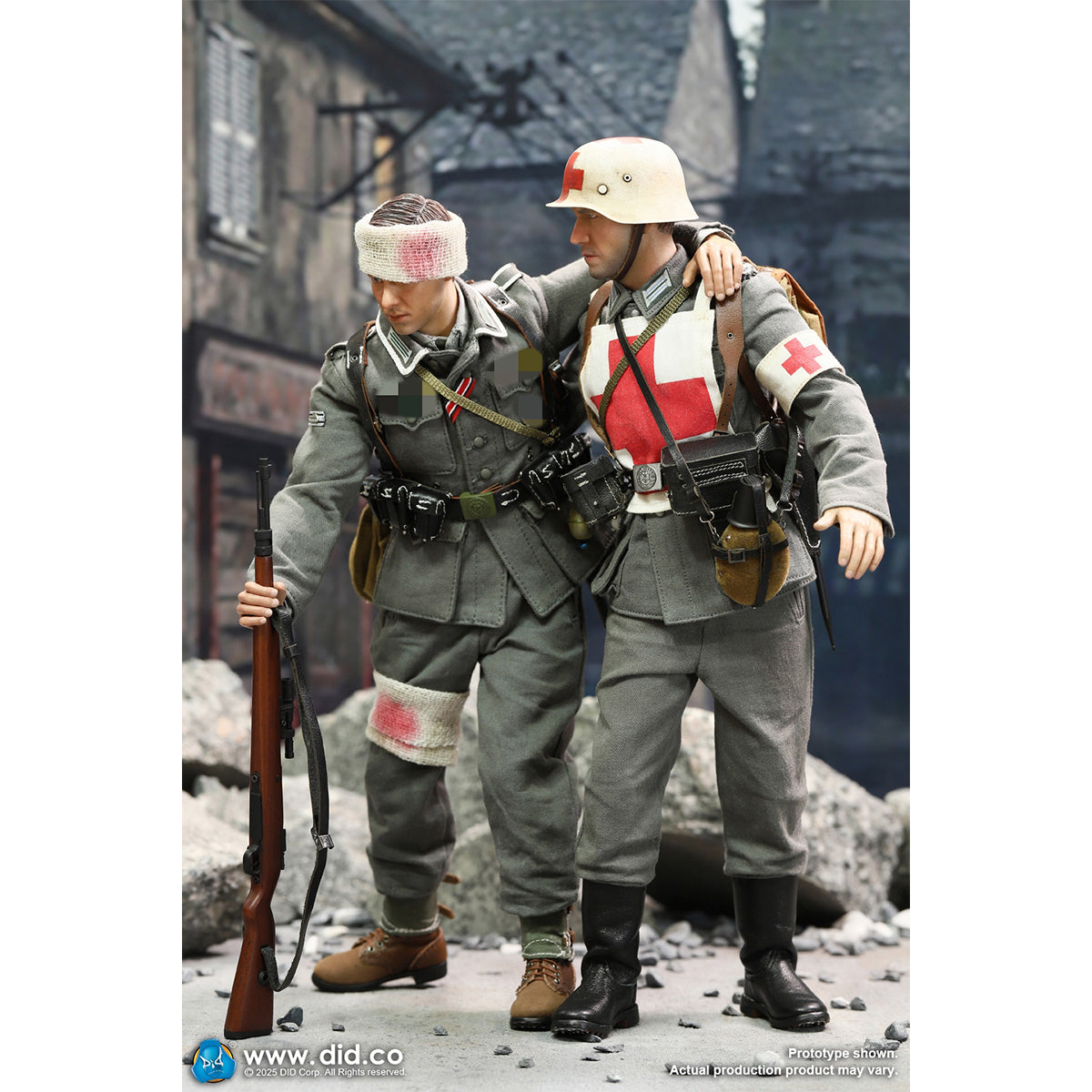 DID, Groger WWII German WH Medic Officer Candidate Unterazt, Action Figures