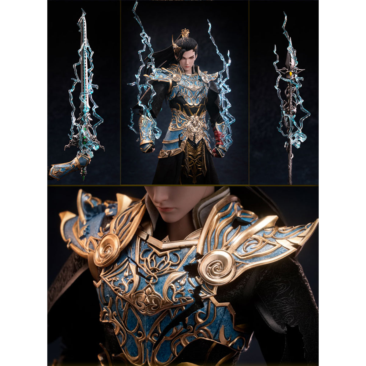 Cosmic Creations, Perfect World: Shi Hao - Thunder Emperor Armor, Action Figures