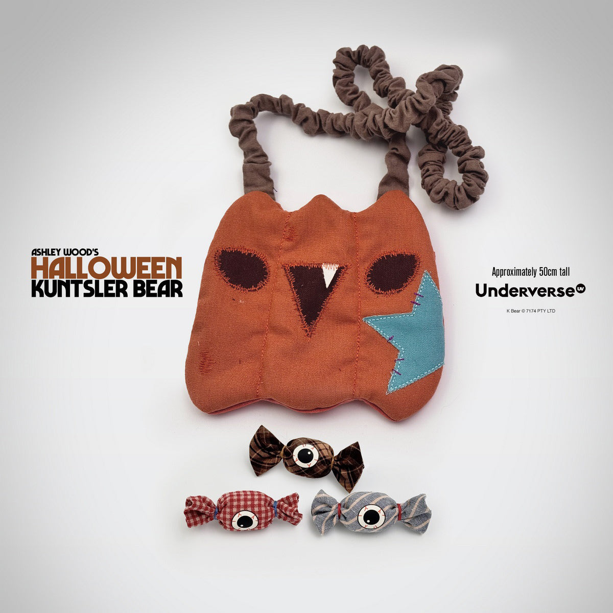 Underverse Halloween Kuntsler Bear Height 53cm Art Figurine