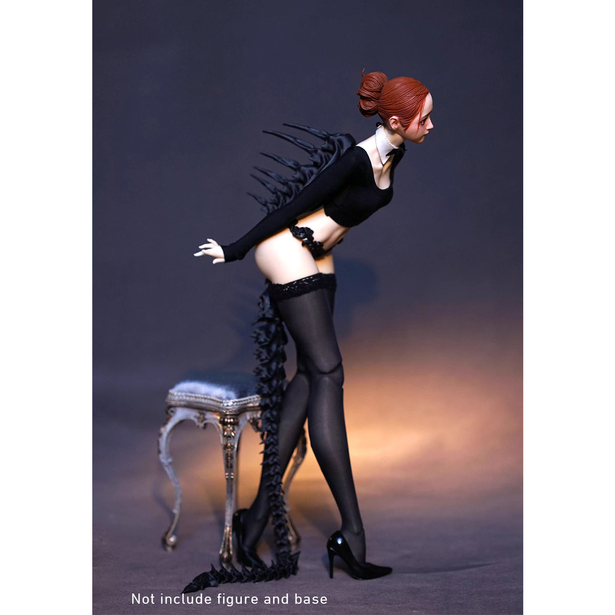 Dim Light Girl, Chufu Wardrobe Vol. 6 - Desktop Sweetheart Gymnastics Outfit/Chufu Wardrobe Vol. 5 - Hell Maid Little Black Dragon, Doll Clothes Accessory for 12-inches Figure