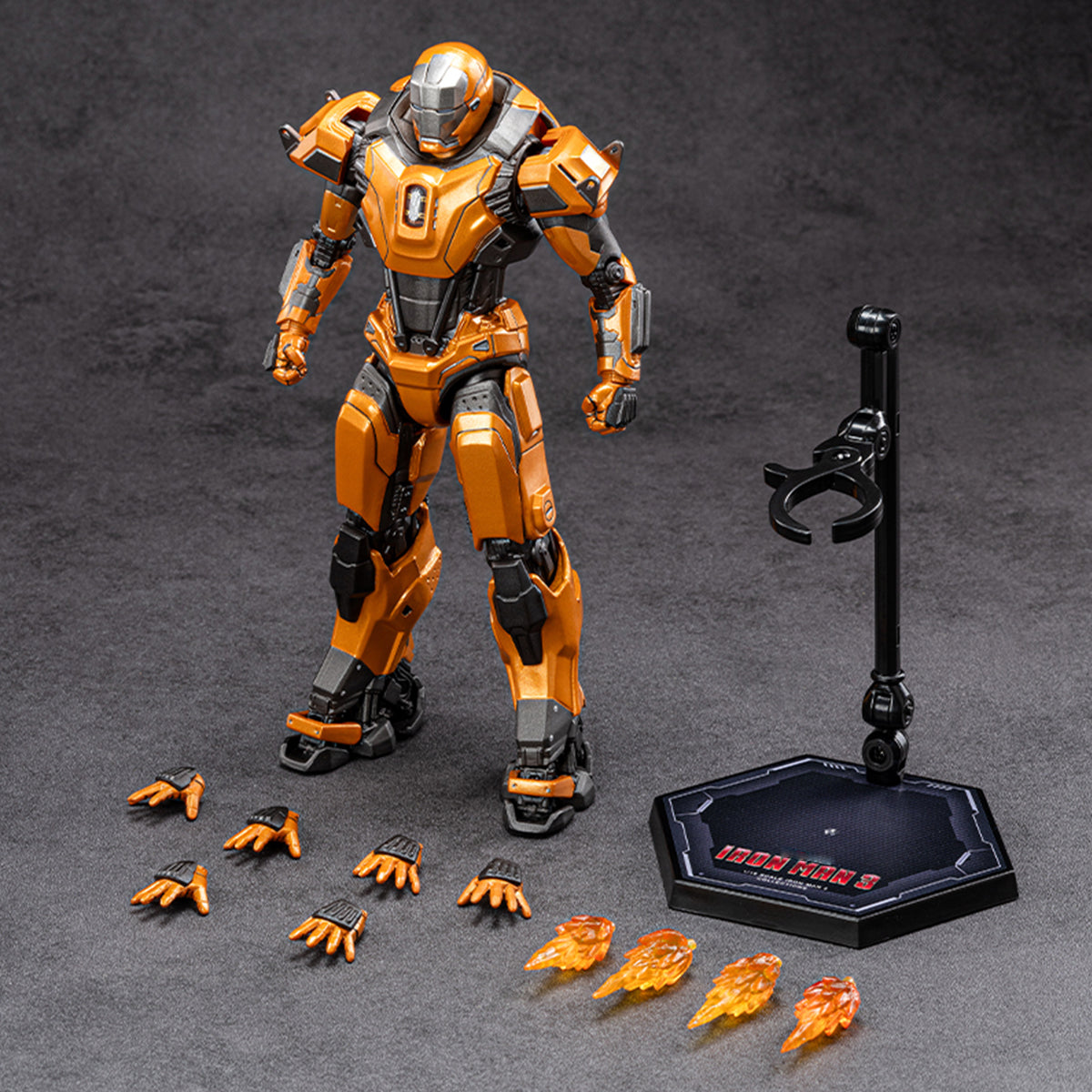 ZD Toys Iron Man Non-Light-Up Edition 1/10 Scale Action Figure