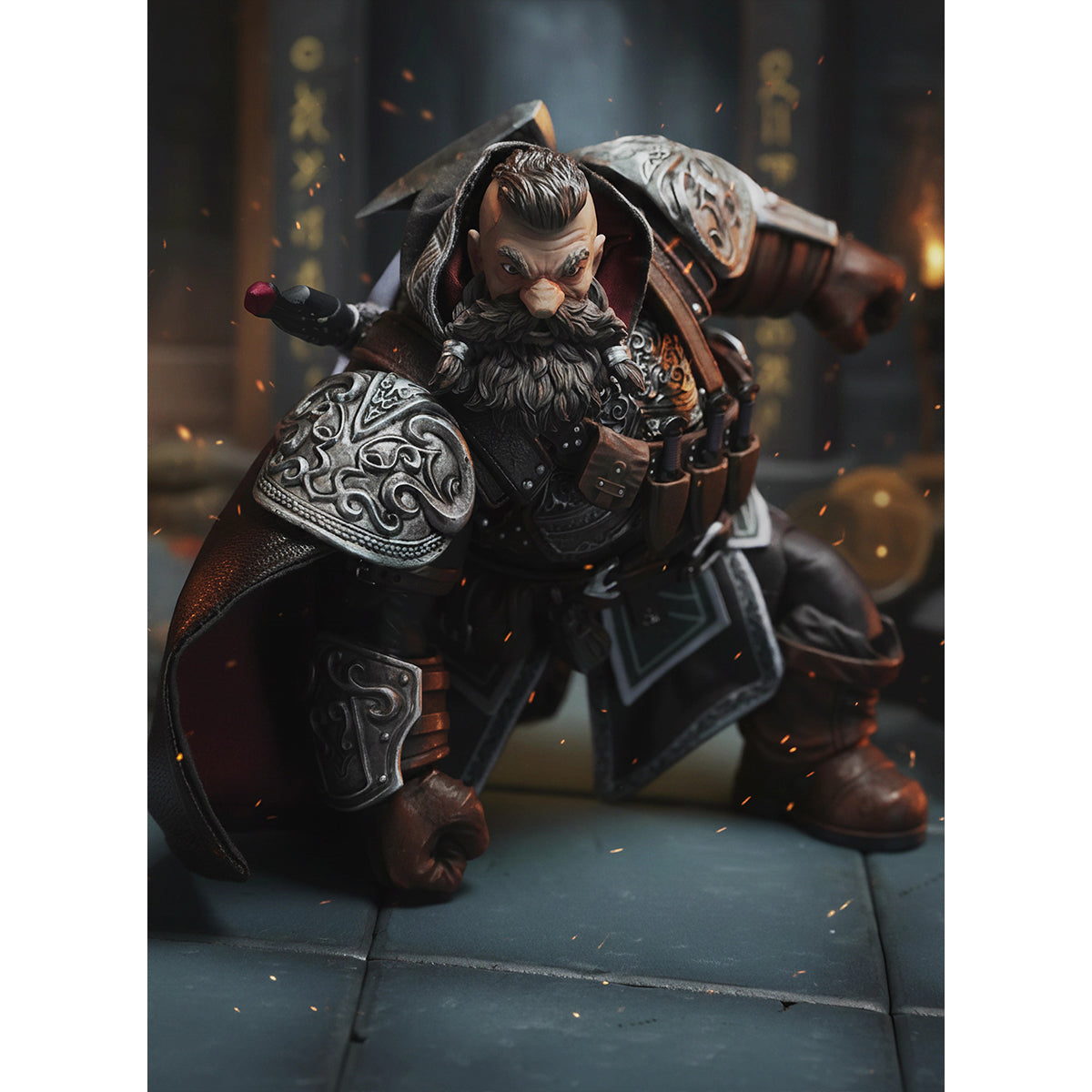 StarsSail Studio Eternal Expedition Series Dwarf Assassin Verdred Anvil 1/12 Scale Action Figure