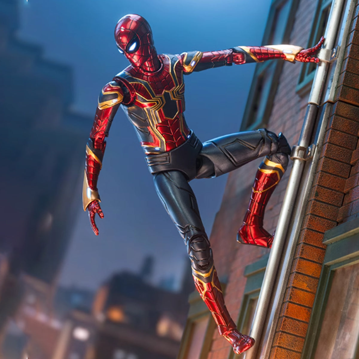 Figura de acción completa de ZD Toys: Iron Spider 2.0