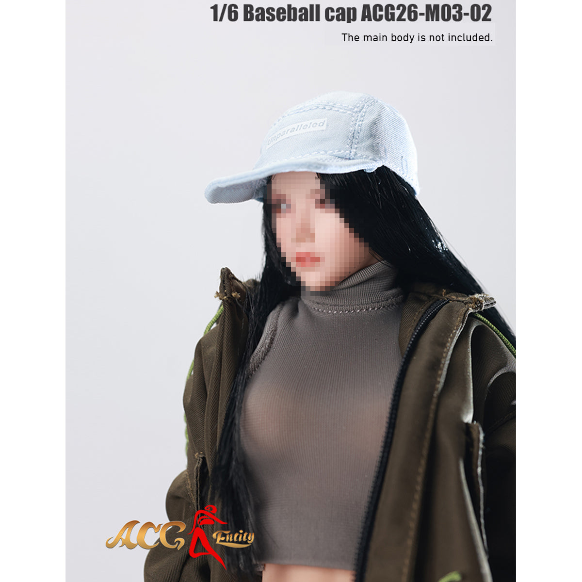 JIAOUDOLL Baseball Cap Trendy Peaked Cap ACG26-M03-02 1/6 Scale Doll Accessory Fit Action Figure