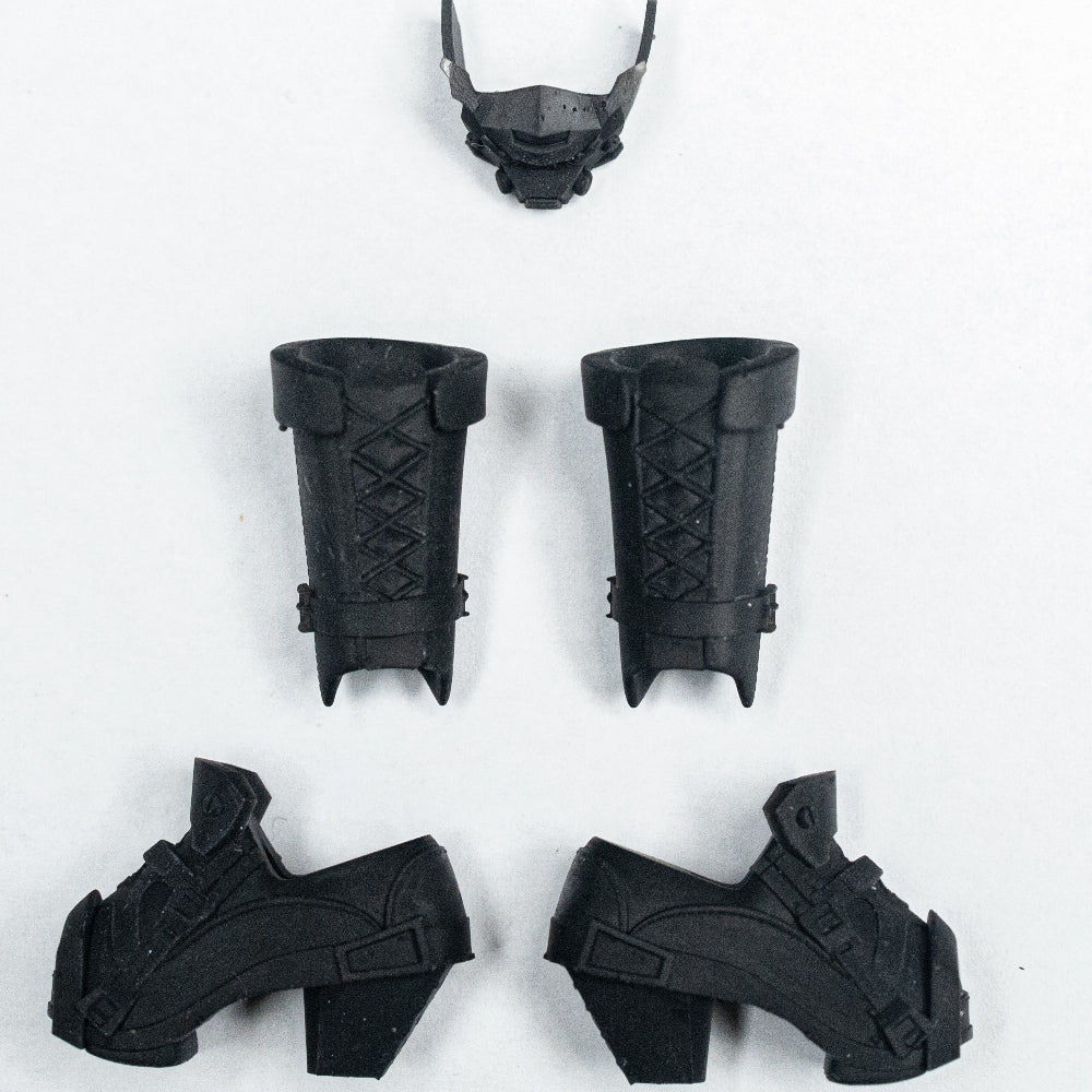 Accesorio para figura de acción KOTOBUKIYA a escala 1/12: Modelo de bolsa con máscara y bota para figura coleccionable en miniatura de 6 pulgadas GK-012