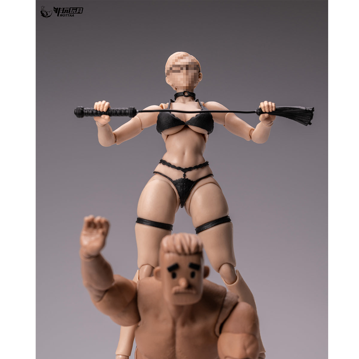 NOTTAA Female Super Articulated Joints: Xiao Fang & Serena NT-04 Detachable Neck Joint & Fixed Neck Joint 1/12 Scale Action Figure Body