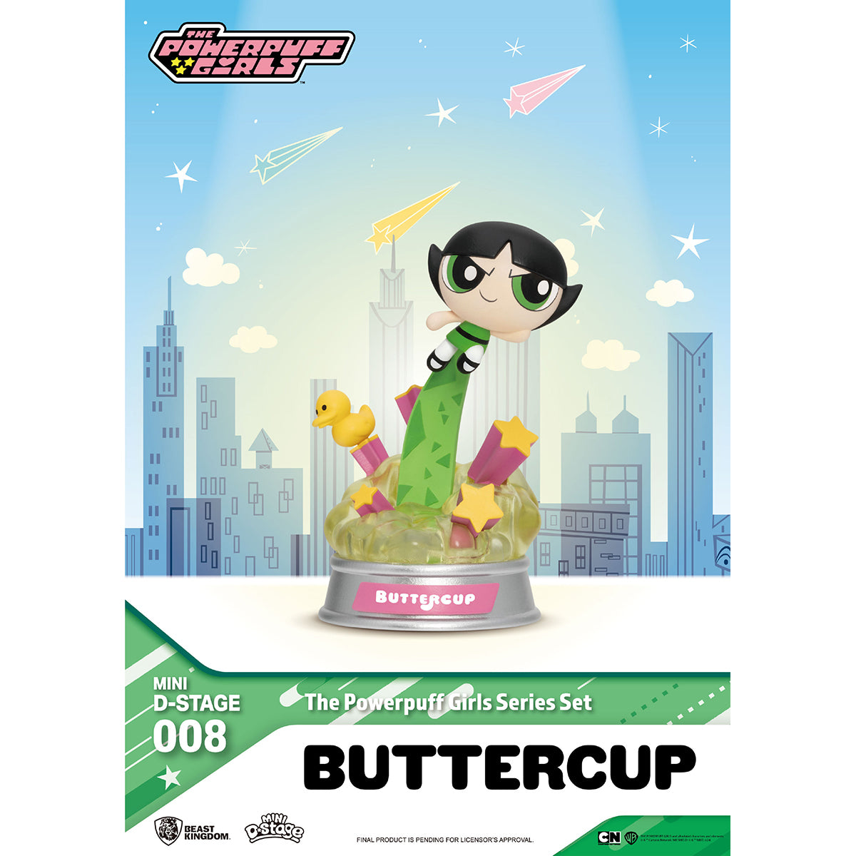 Beast Kingdom MDS-008 The Powerpuff Girls Series Randomly Single Blind Box Figure
