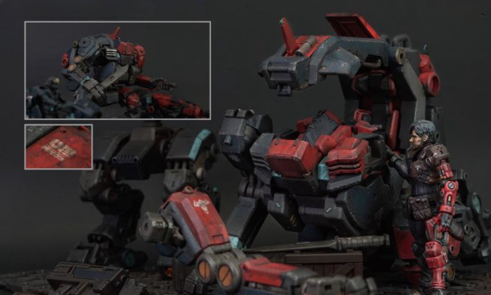 Figura coleccionable de Toys Alliance X Acid Rain: Acid Rain: Red Dwarf D2C-r 1:18 Figura de acción en miniatura FAV-A81