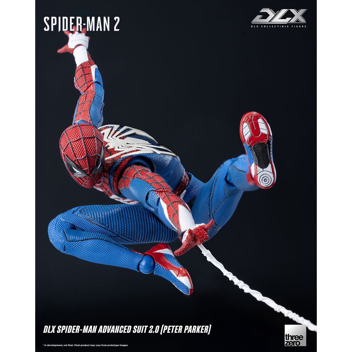 Threezero Spider-Man 2 DLX DLX Spider-Man Advanced Suit 2.0 (Peter Parker) Action Figure