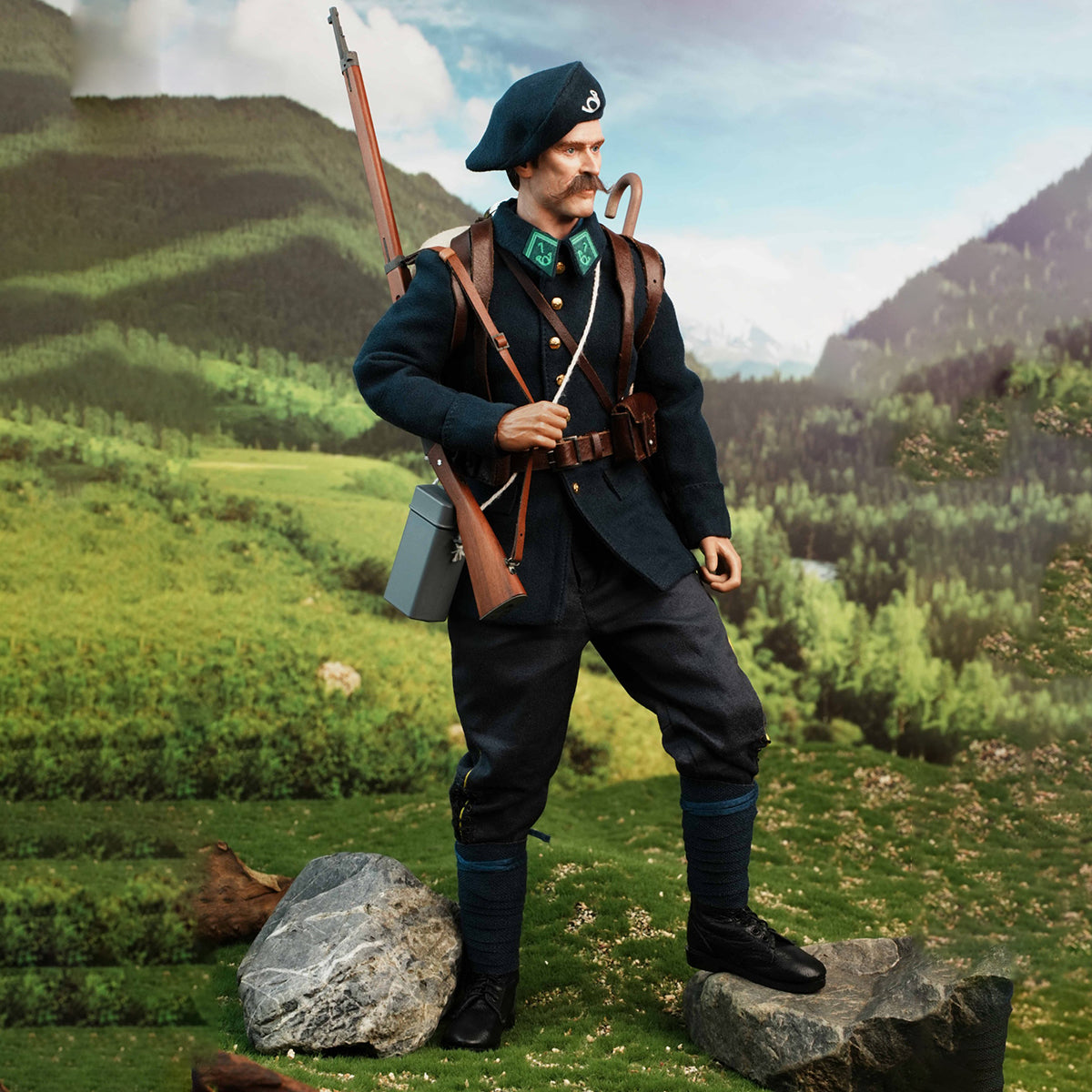 QORANGE QOTOYS QOM-1041 France Chasseurs Alpins in Vosges 1/6 Scale Action Figures