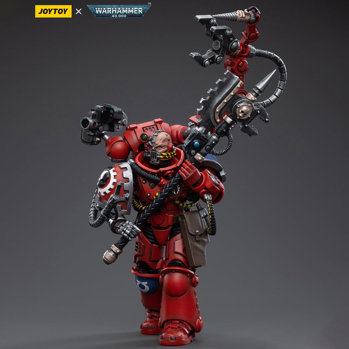 Figuras de acción JOYTOY Warhammer 40,000 Ultramarines Primaris Techmarine Reissue Edition