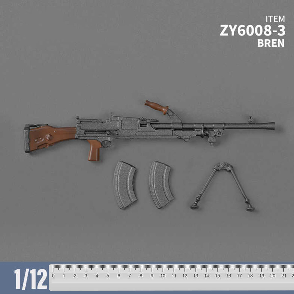 ZYTOYS, Weapon Pack, Doll Accessory for 6-inches Action Figurine