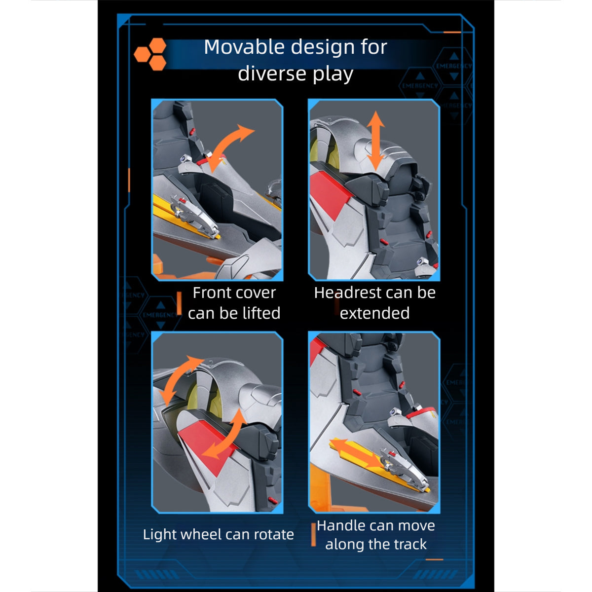 Blokees Neon Genesis Evangelion Miracle Edition Rei Ayanami Combat Suit Action Figure
