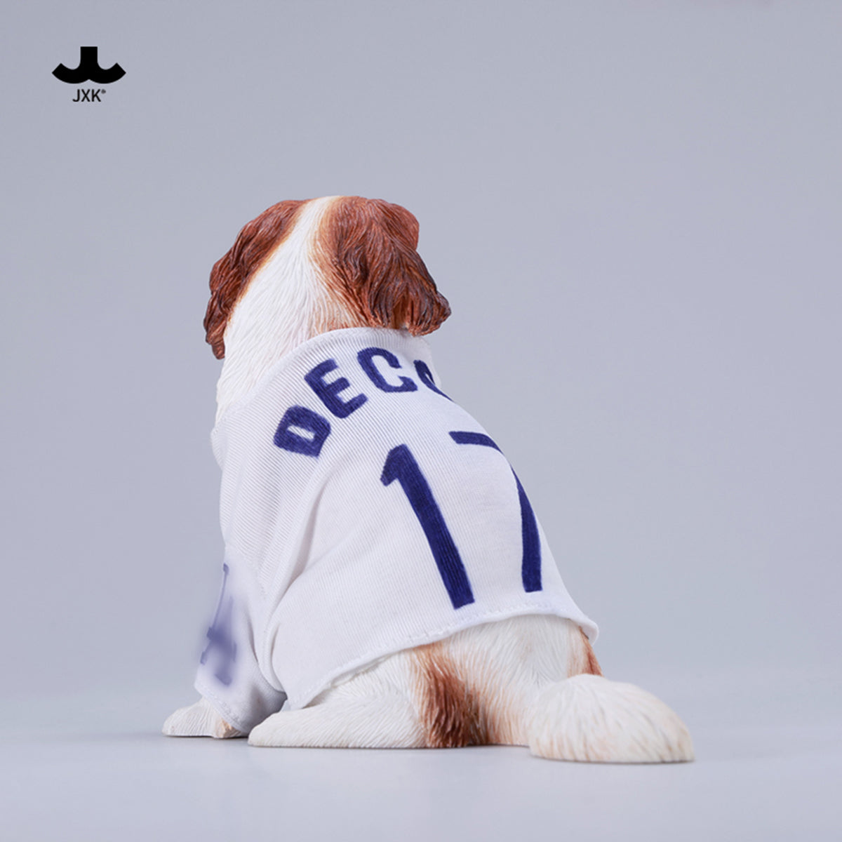 JXK, Kooikerhondje Dog, Static Expertly Hand-Painted Lifelike Animal Figurine