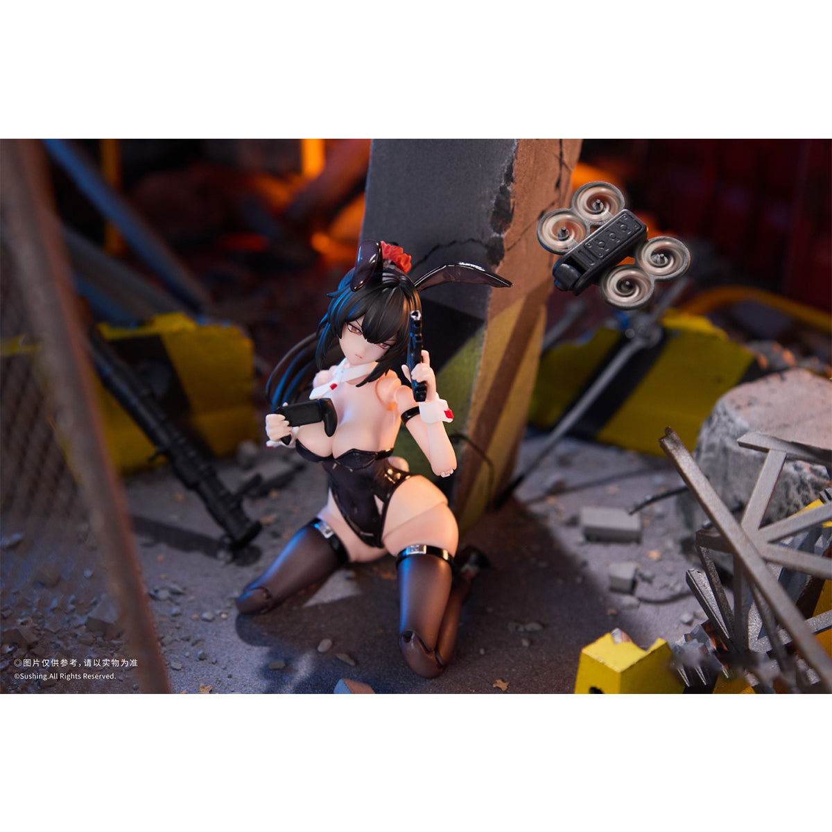 Sushing Rabbit Rapid Response Squad Assault Specialist LUNA 1/12 Scale Action Figure