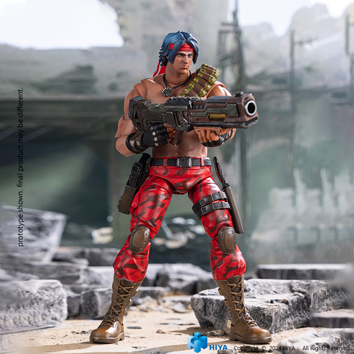 HIYA, Contra: Operation Galuga Exquisite Basic Series, Action Figure