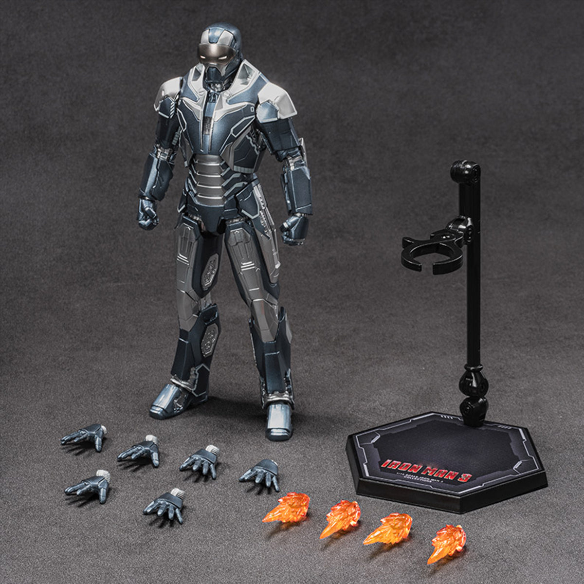 ZD Toys Iron Man Non-Light-Up Edition 1/10 Scale Action Figure