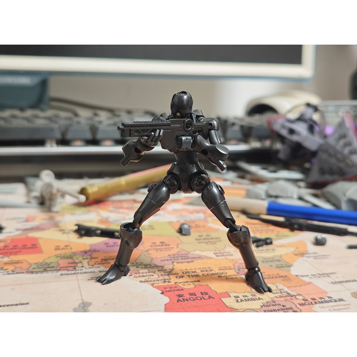 Sheik Mainland 3MIN PROJECT A Strong Attack Superhuman 1/18 Scale Model Kit