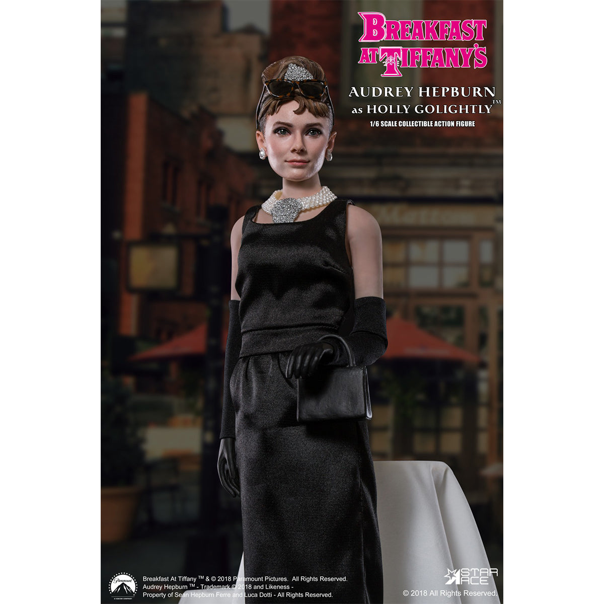 STAR ACE Toys Breakfast at Tiffany: Hepburn Action Figure