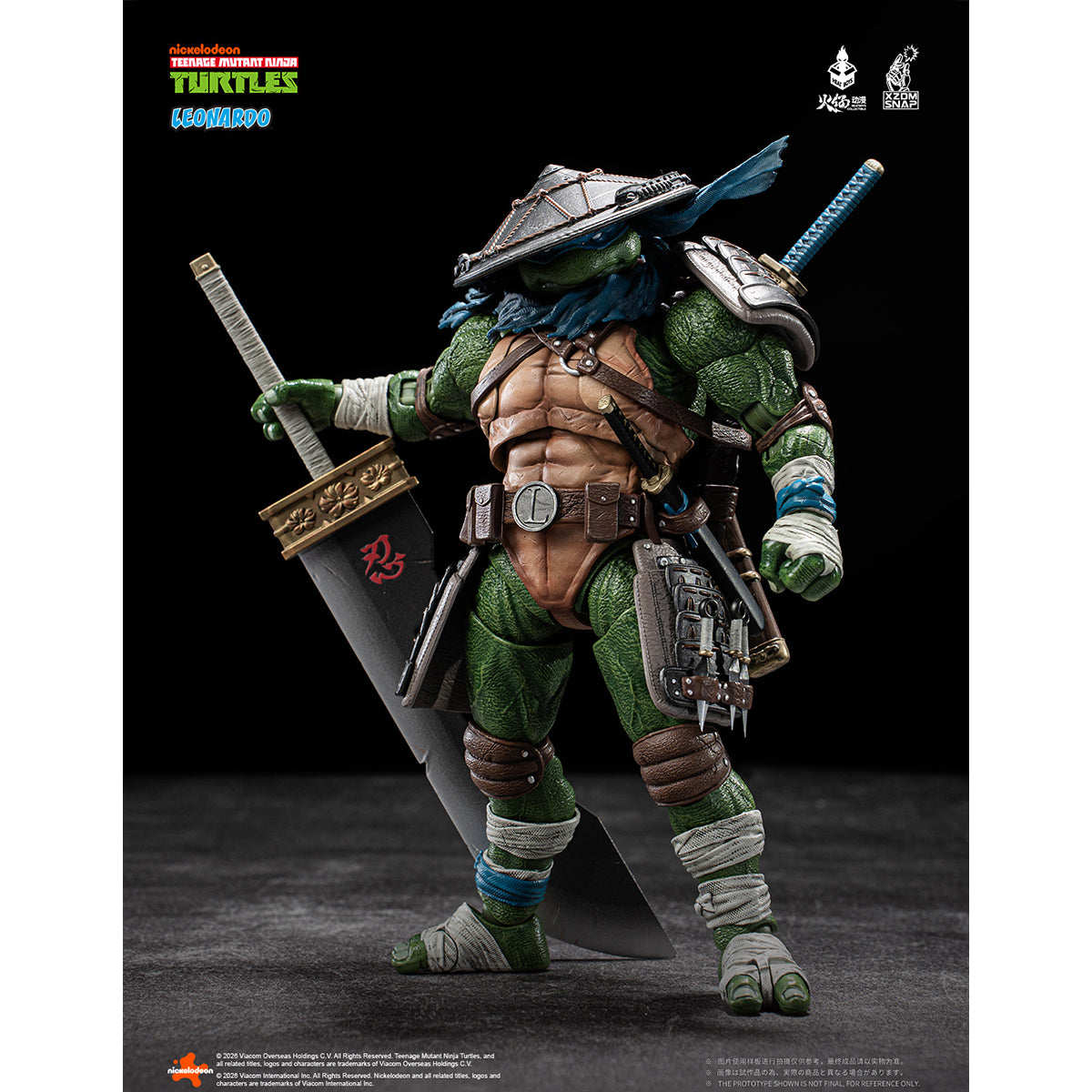 HEATBOYS Teenage Mutant Ninja Turtles HB0103 Leonardo Action Figure