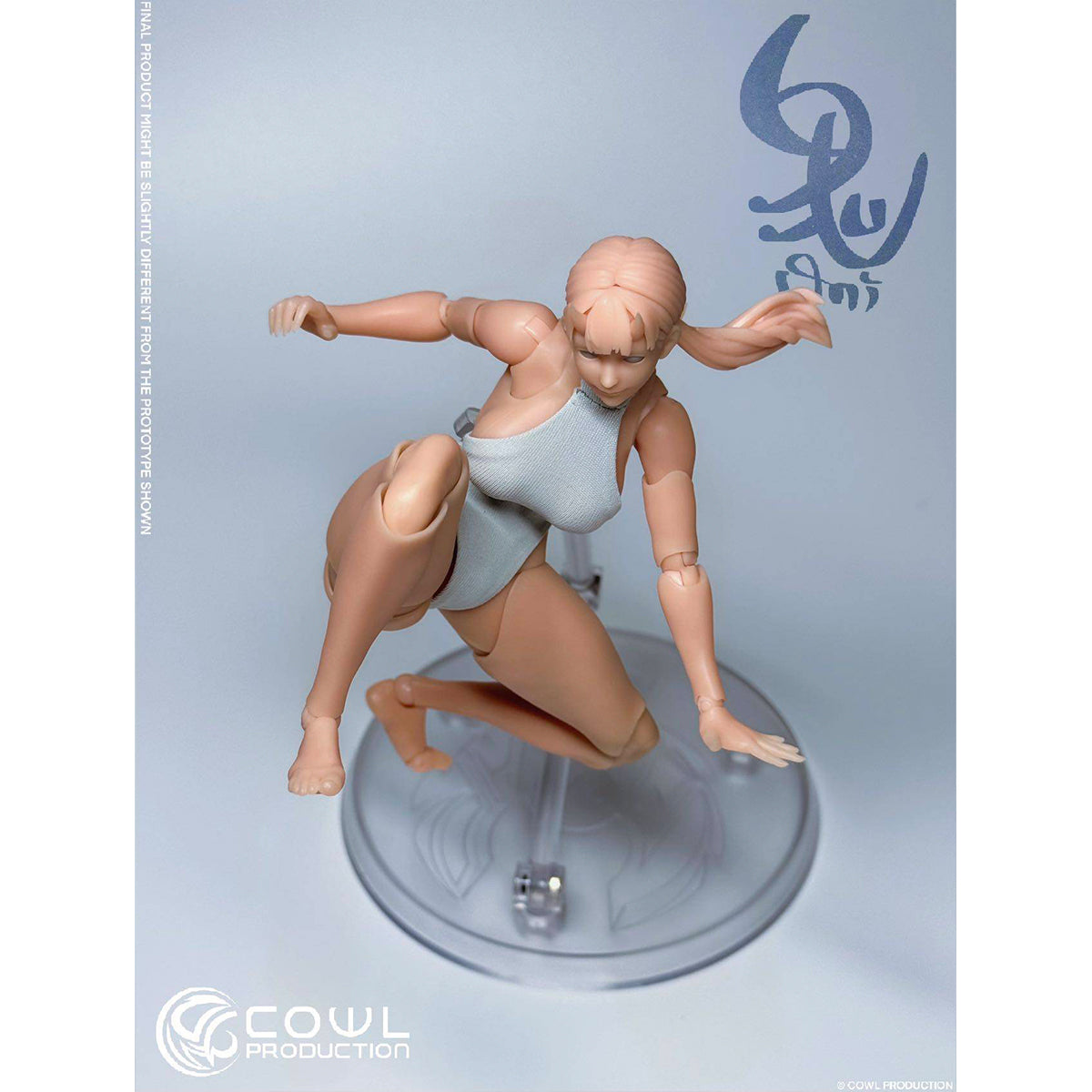 COWL PRODUCTION Ghost Non-makeup Female CP00 Articulated Joints 1/12 Scale Action Figure Body