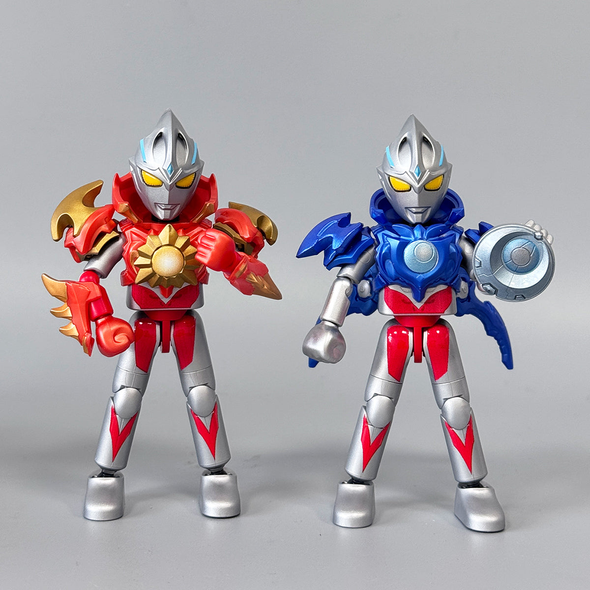 Figuras de caja ciega Blokees Ultraman Hunmanoid Ornamen Galaxy Version 13 Unleash Imagination
