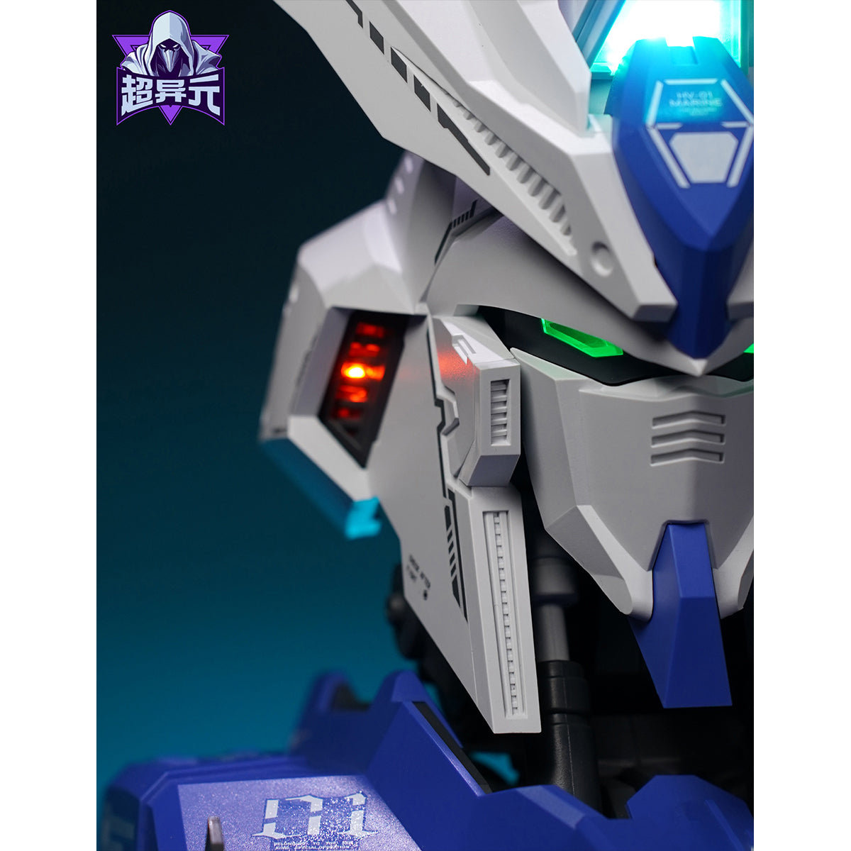 CHAOYIYUAN MODEL King of Sea Buildable Head HW-01 Assembly Model Kits