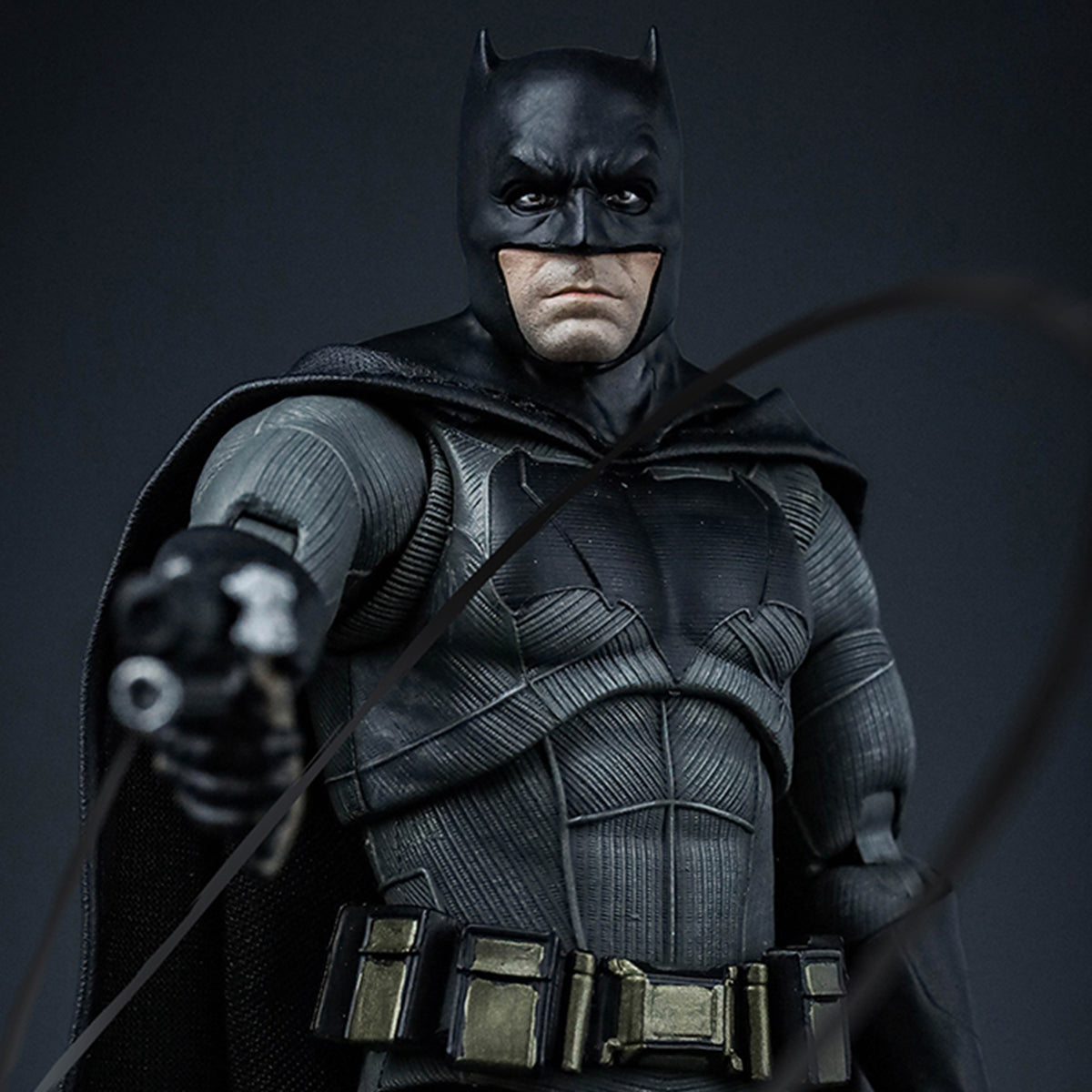 Ensemble complet Fondjoy : Bat Superhero The Dark Knight, figurine miniature masculine à l'échelle 1:9