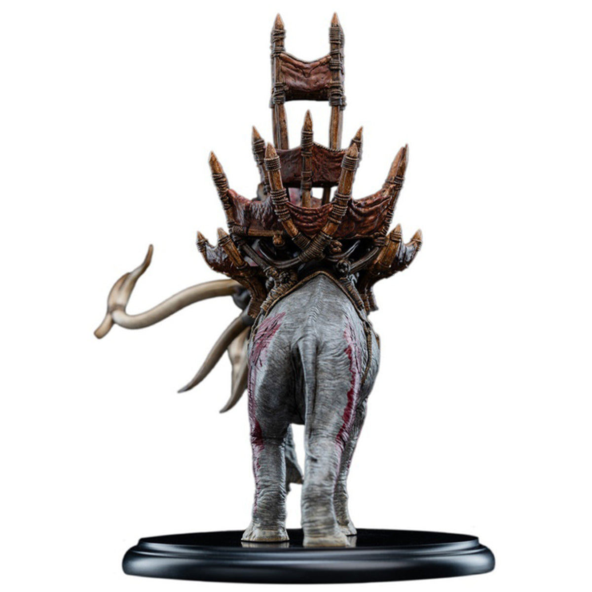 Estatua de arte Mumak de la trilogía de El Señor de los Anillos del Taller WETA