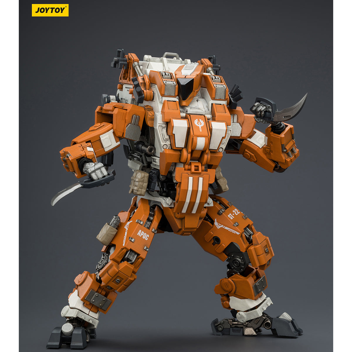 JOYTOY APOC Series Hummer Standard Combat Mech + Steel Ride Corps Engineer Chris 1/12 Scale Action Figure